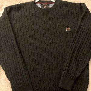 A true vintage Tommy Hilfiger golf sweater.